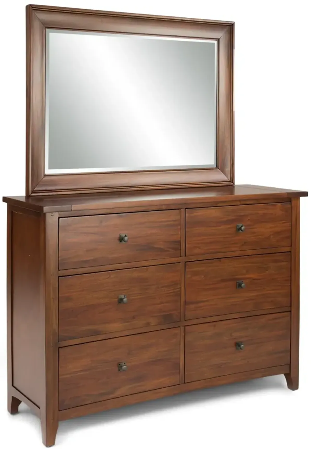 Birk Mahogany Mirror