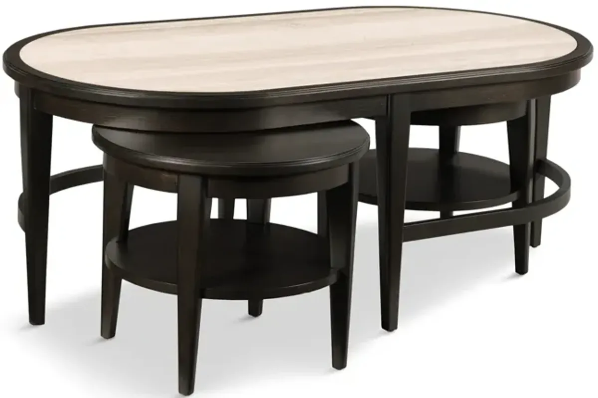 Encore Coffee Table With Nesting Tables