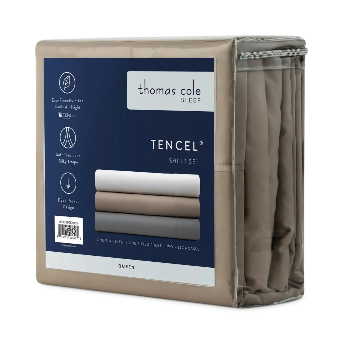 Tencel Full Sheet Set - Sandstone