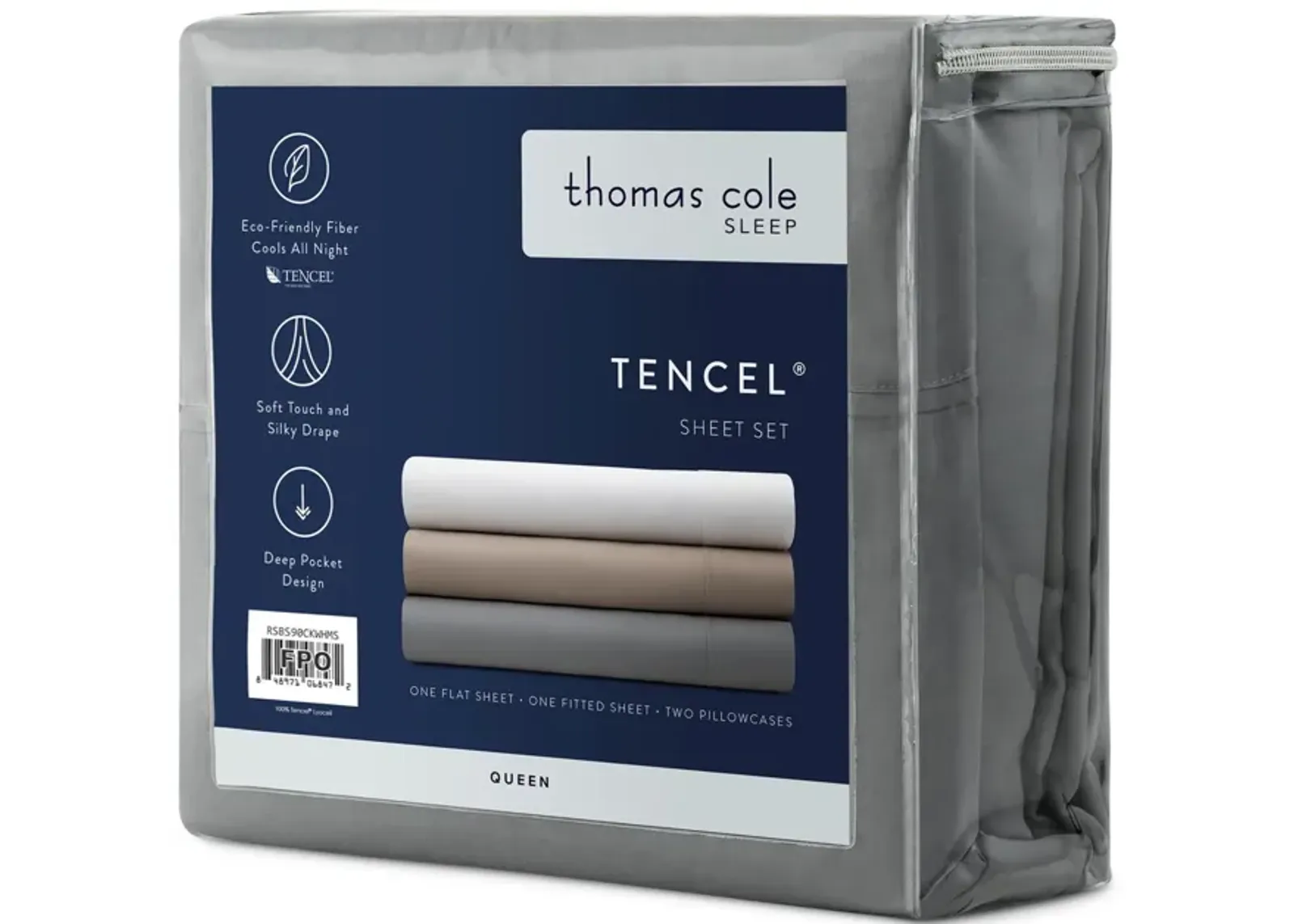 Tencel Twin Sheet Set - Slate