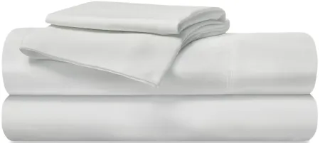 Bedgear Basic Twin XL Bright White Sheet Set