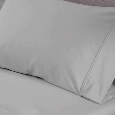 Bedgear Basic Queen Light Grey Sheet Set
