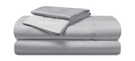 Hyper Cotton Twin XL Sheet Set - Light Grey