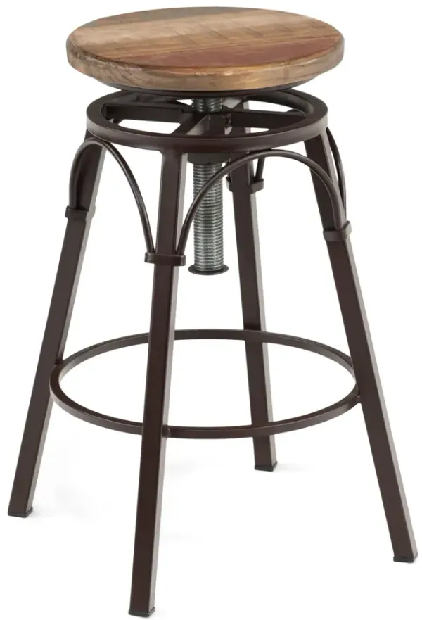 Multus Adjustable Height  Swivel Stool