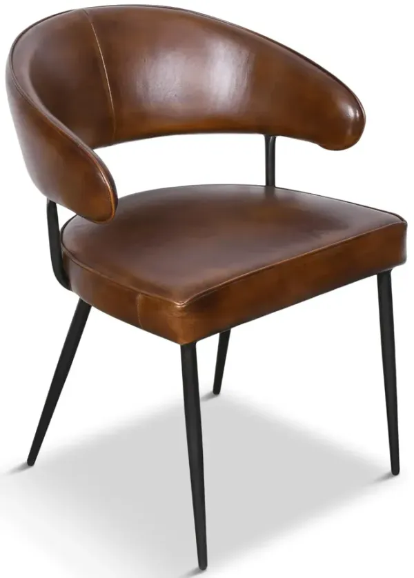 Paros Marmara Dining Chair - Chestnut