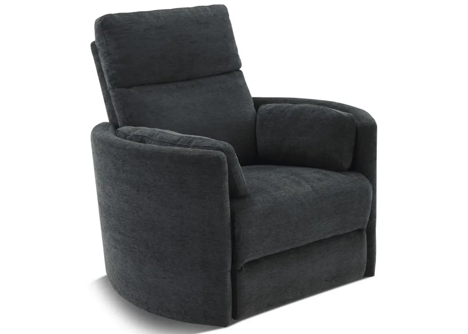 Stuart Power Swivel Recliner - Charcoal