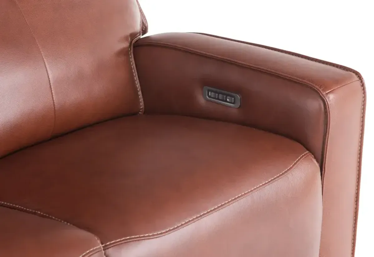 Eden Leather Power Reclining Sofa