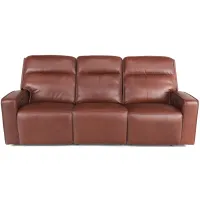 Eden Leather Power Sofa
