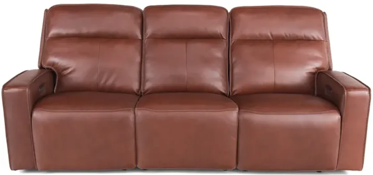 Eden Leather Power Reclining Sofa