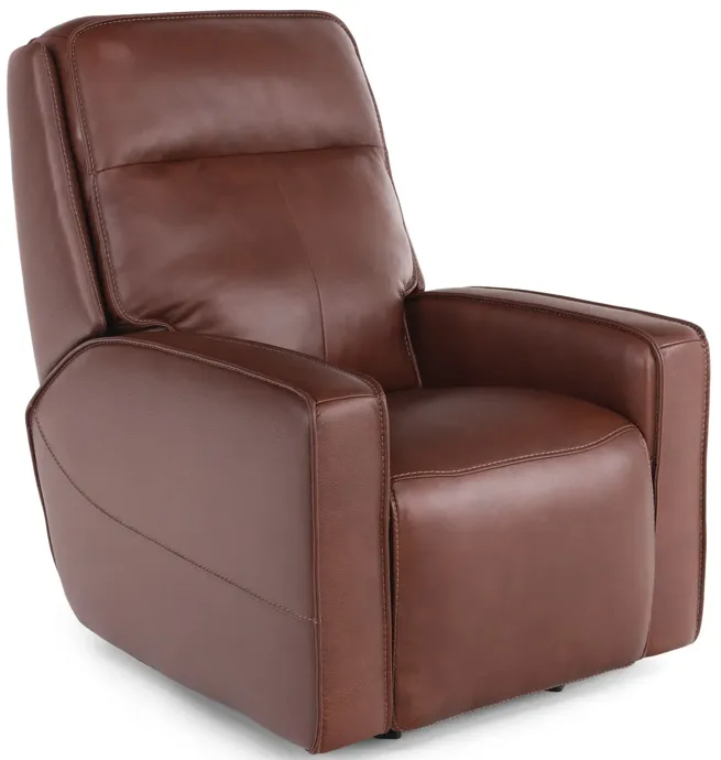 Eden Leather Glider   Power Recliner