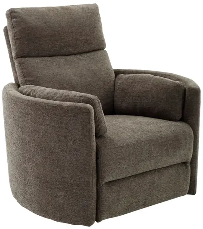 Stuart Swivel Power Recliner - Krypton