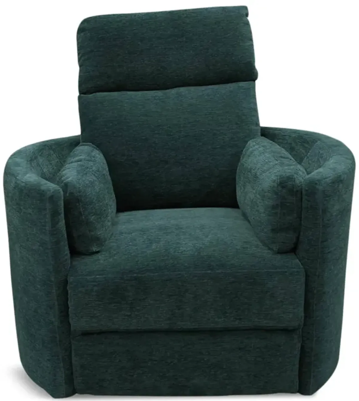 Stuart Swivel Power Recliner - Peacock