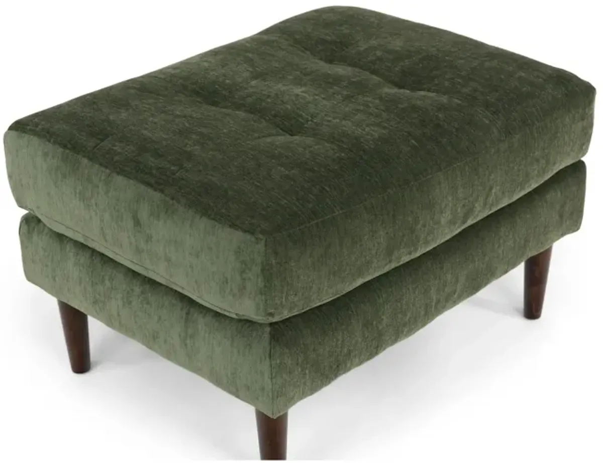 Verona Ottoman - Hestia Emerald