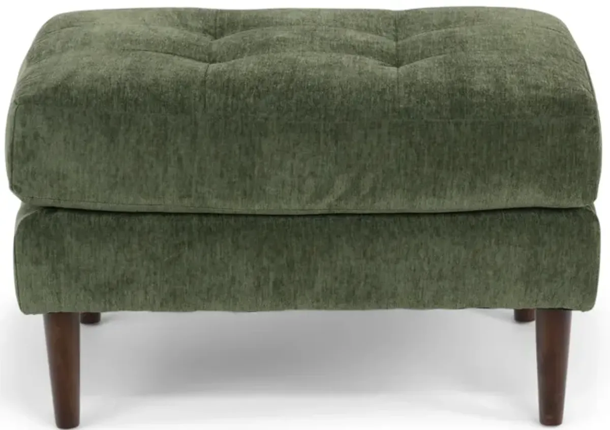 Verona Ottoman - Hestia Emerald