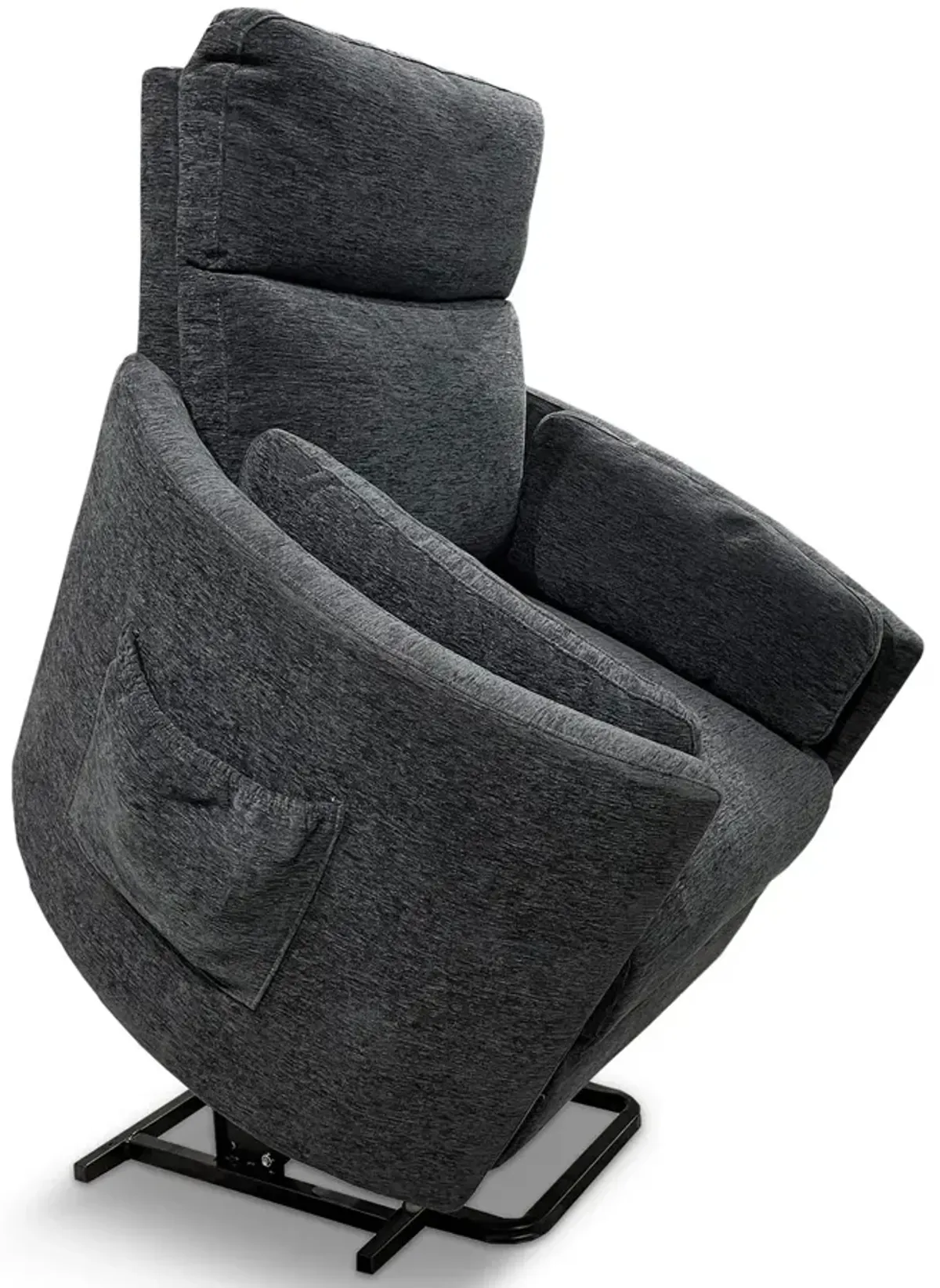 Stuart Power Lift Chair Recliner - Charcoal