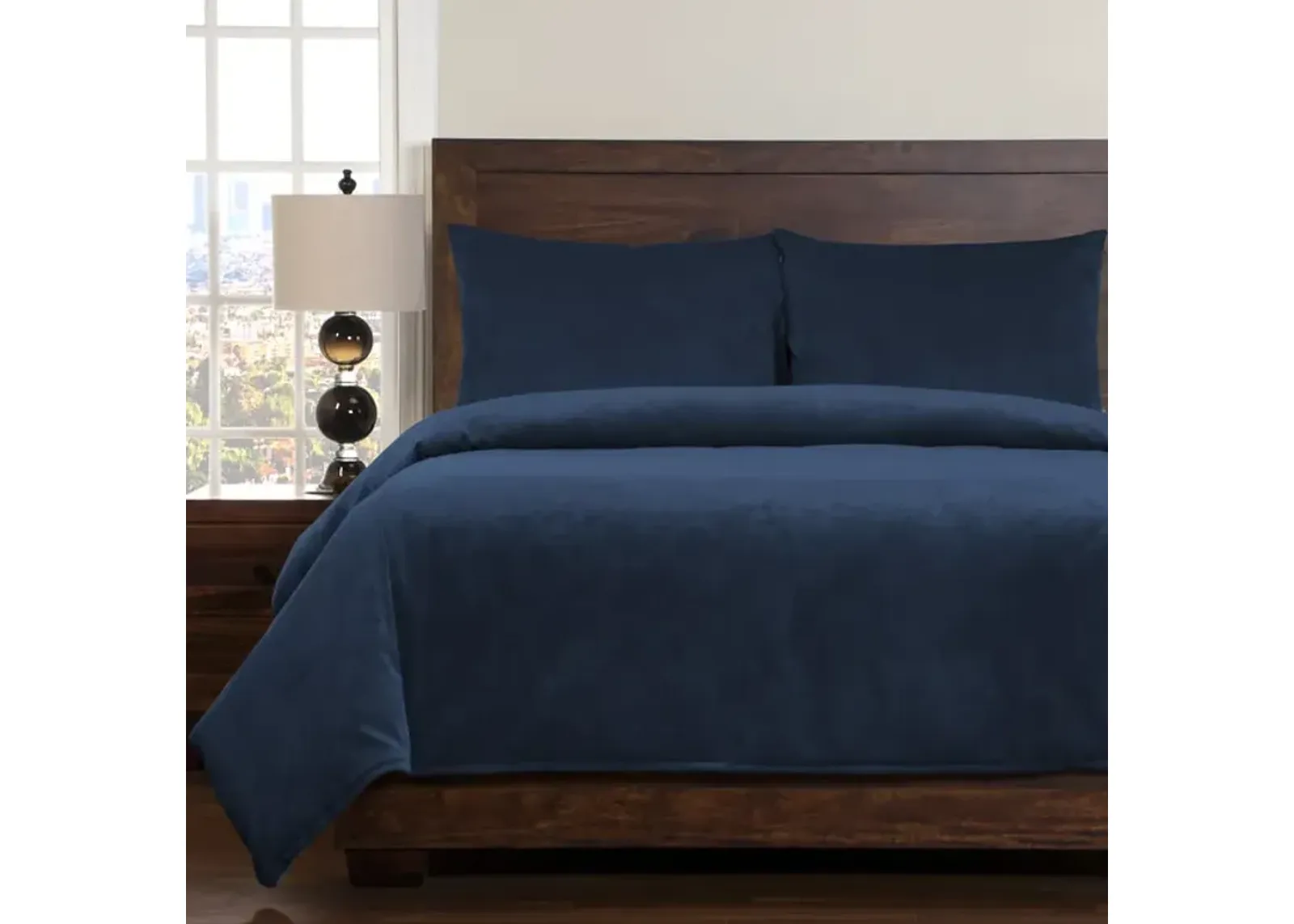 Padma Queen Duvet Set - Blue Bell