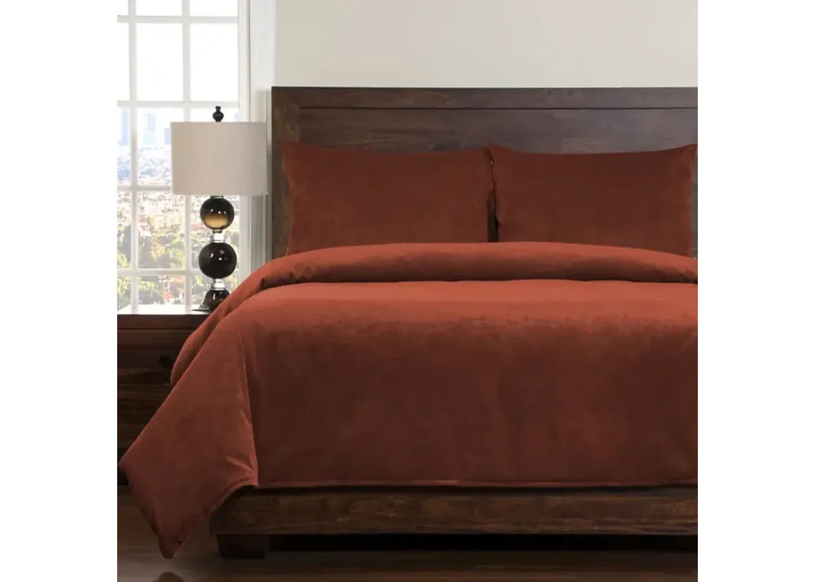 Padma Queen Duvet Set - Bronze