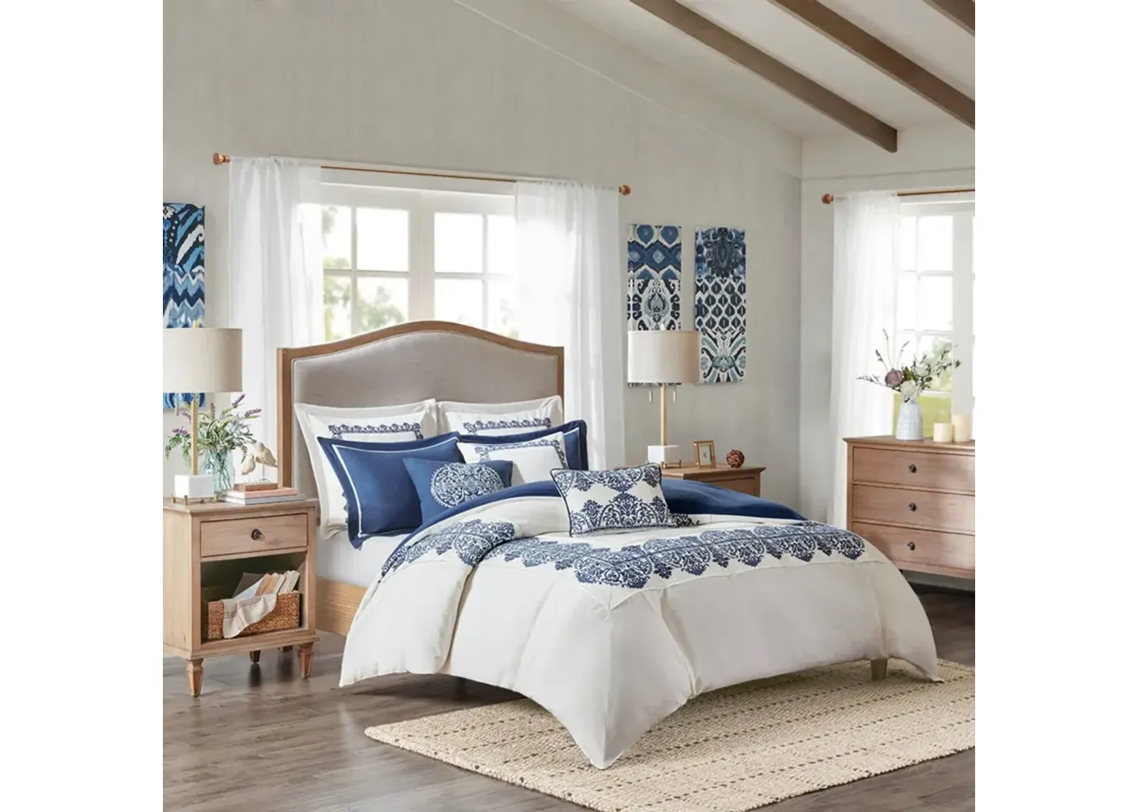 Indigo Sky Queen Comforter Set