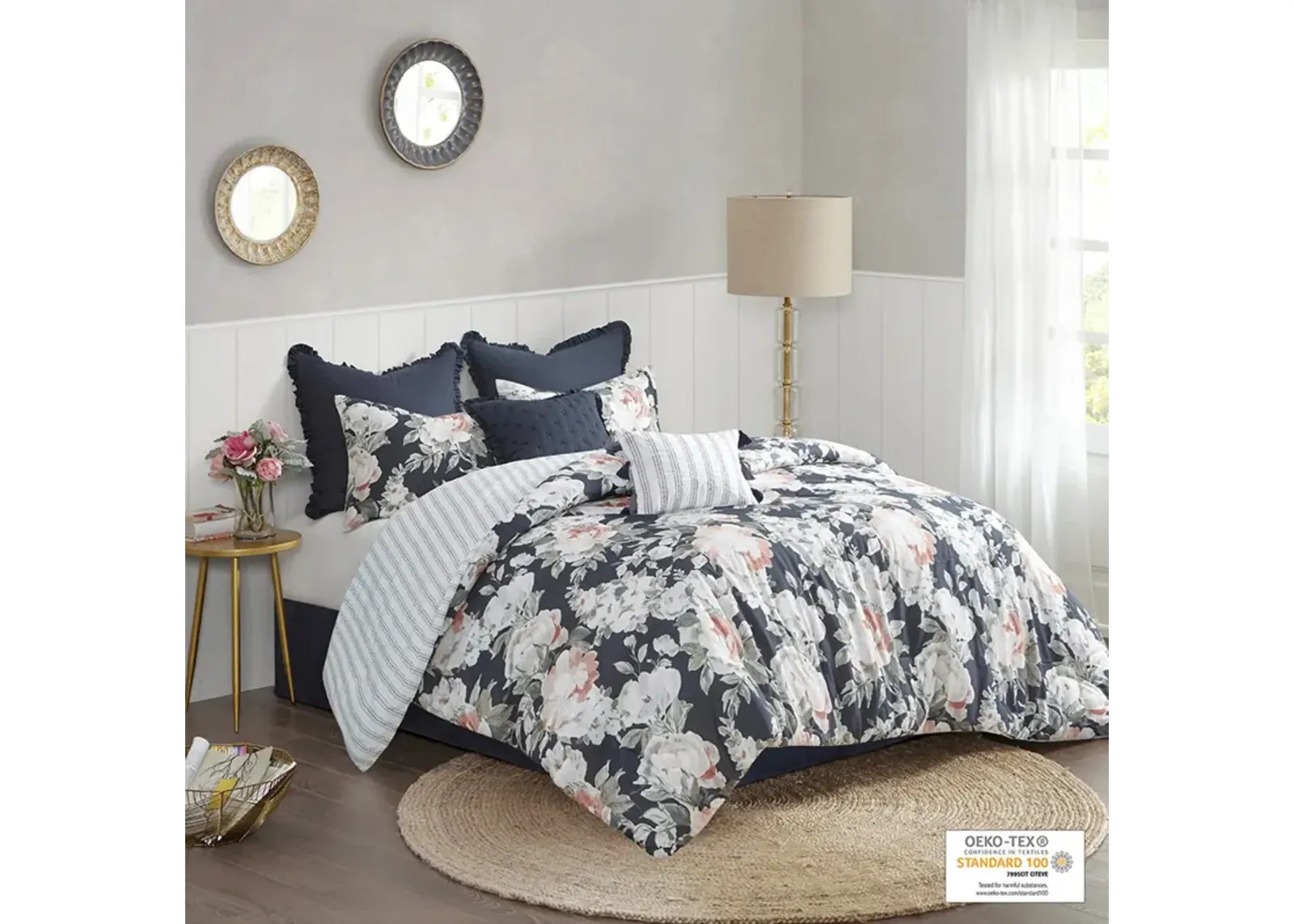 Mavis Reversible Queen Comforter Set