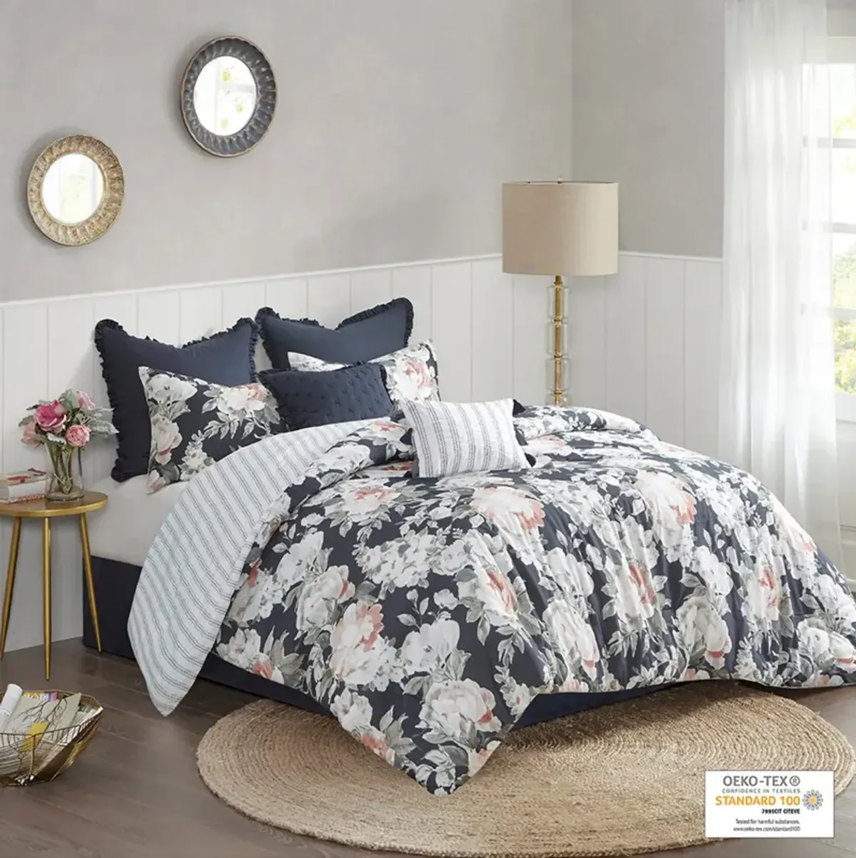 Mavis Reversible Queen Comforter Set