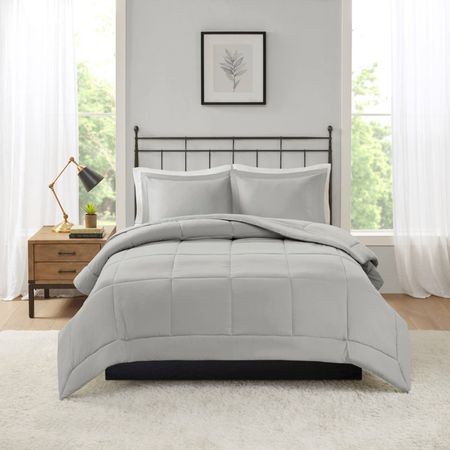 Sarasota King Cal King Comforter Set - Grey