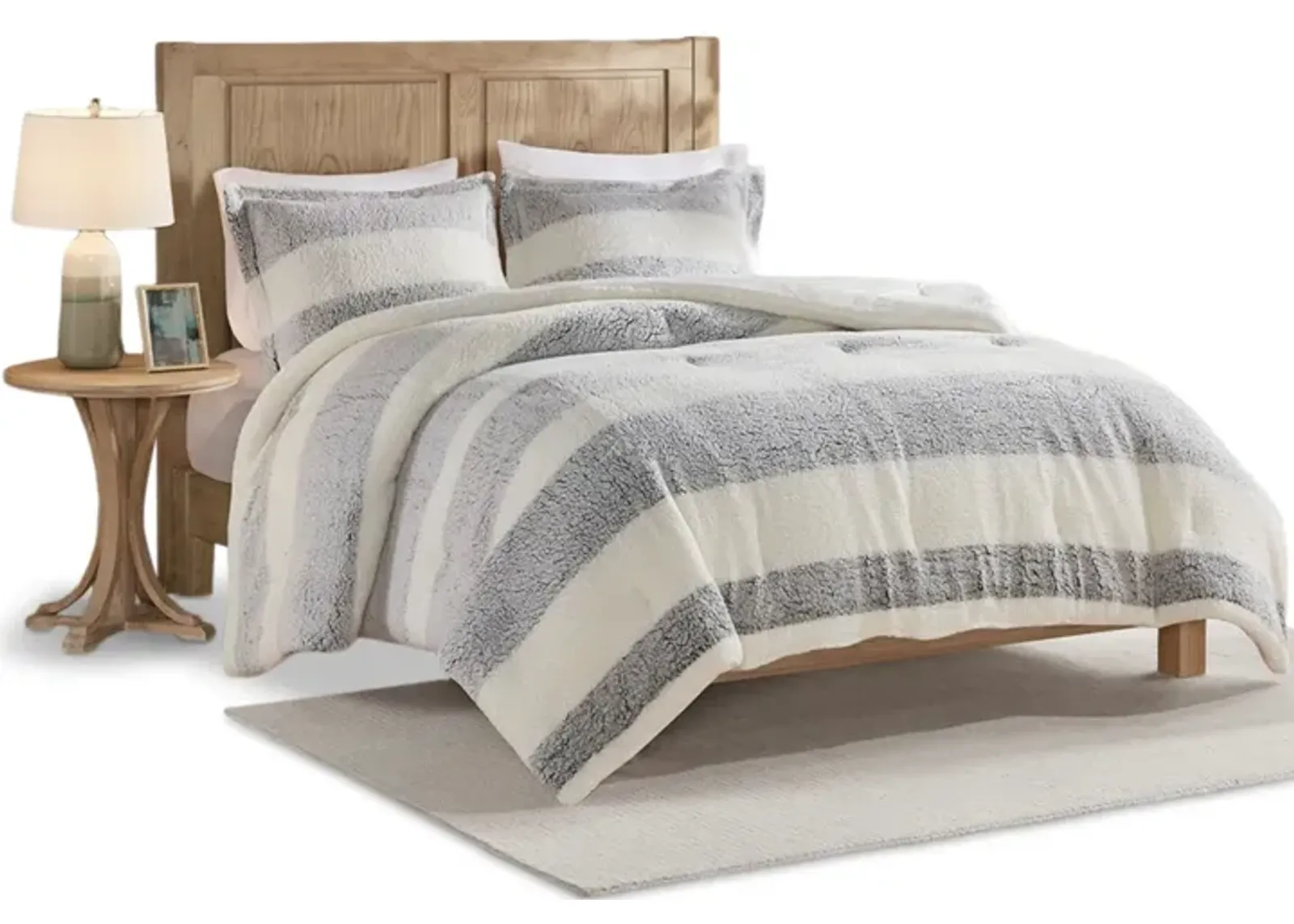 Regina Sherpa Comforter Set