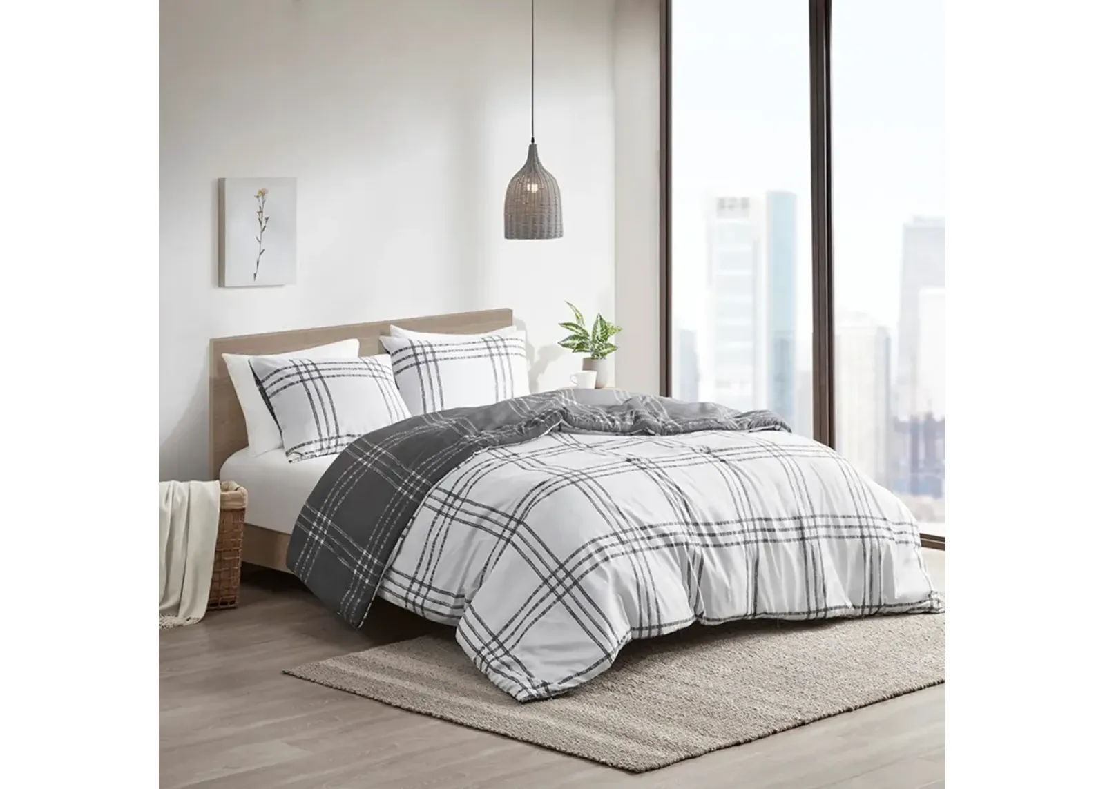 Peter Plaid Twin 2 Pc Comforter Set