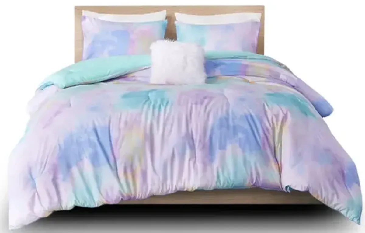 Cassiopeia Tie Dye Twin Bedding Set