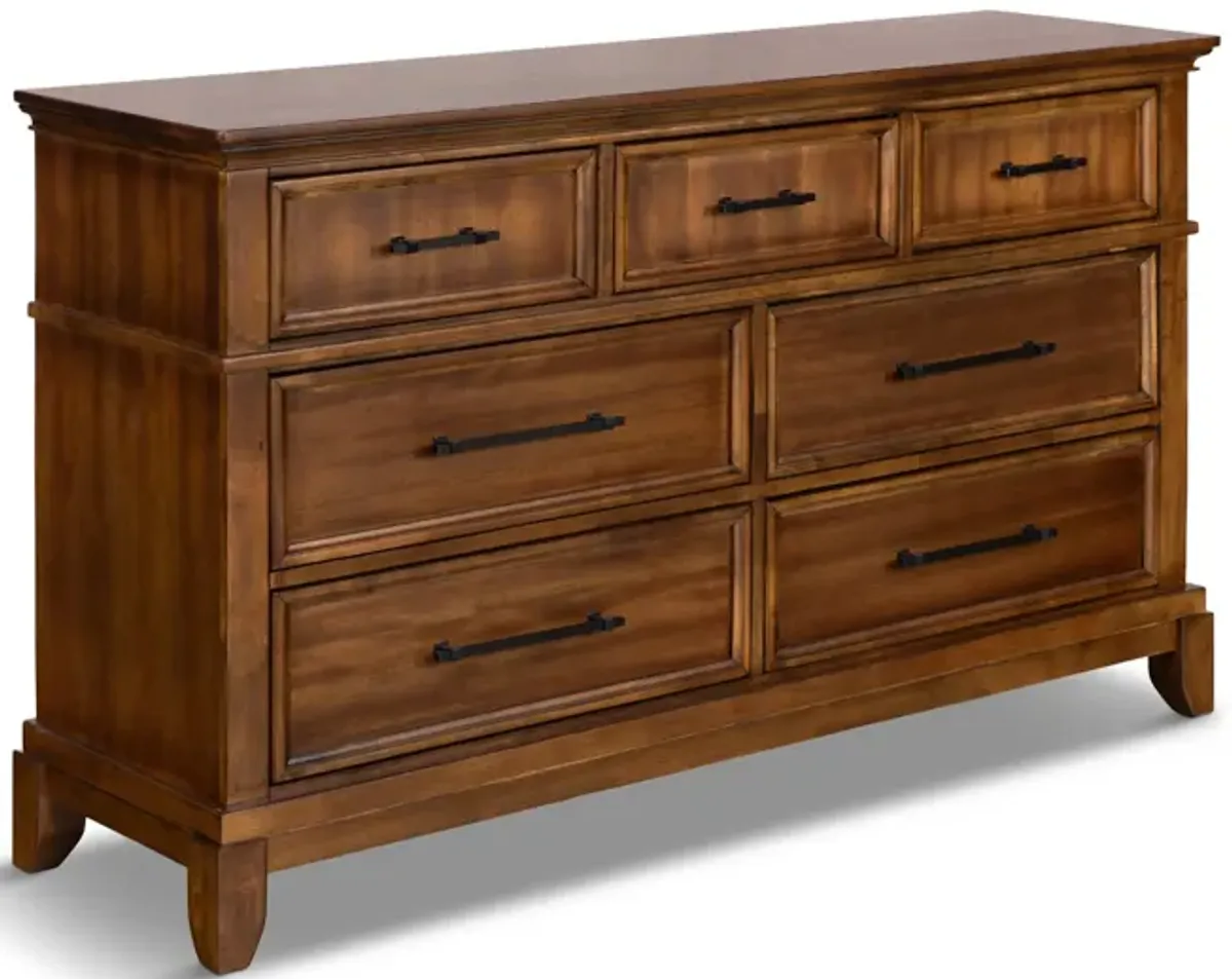 Scofield 7 Drawer Dresser