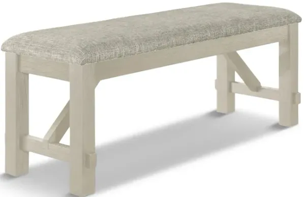 Maribelle Dining Bench - White