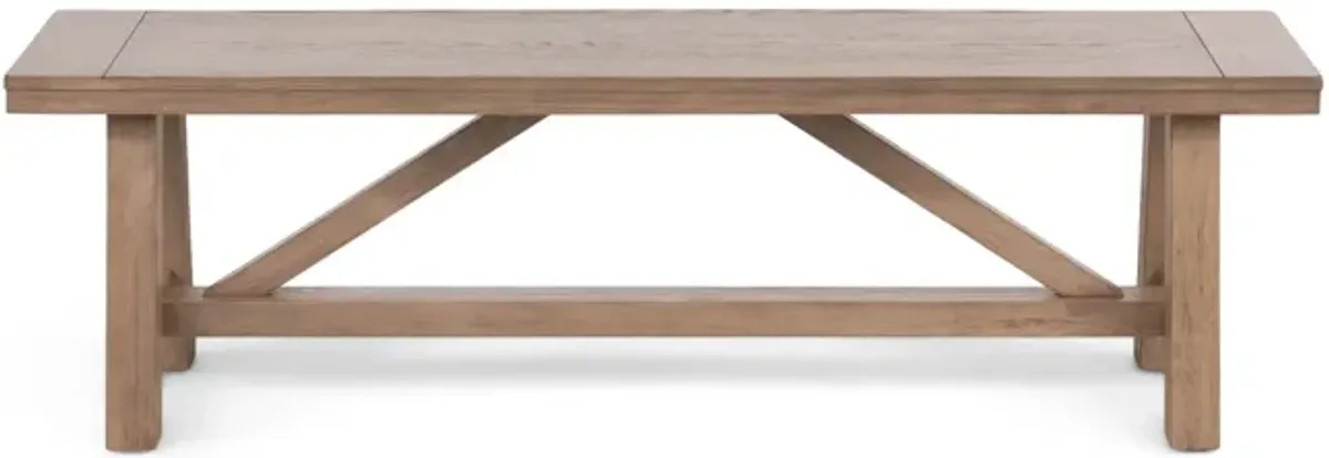 Dakota Oak Dining Bench