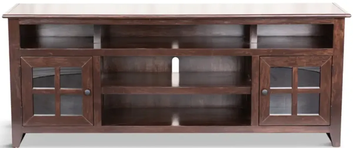 Evan 70  Media Console - Brown