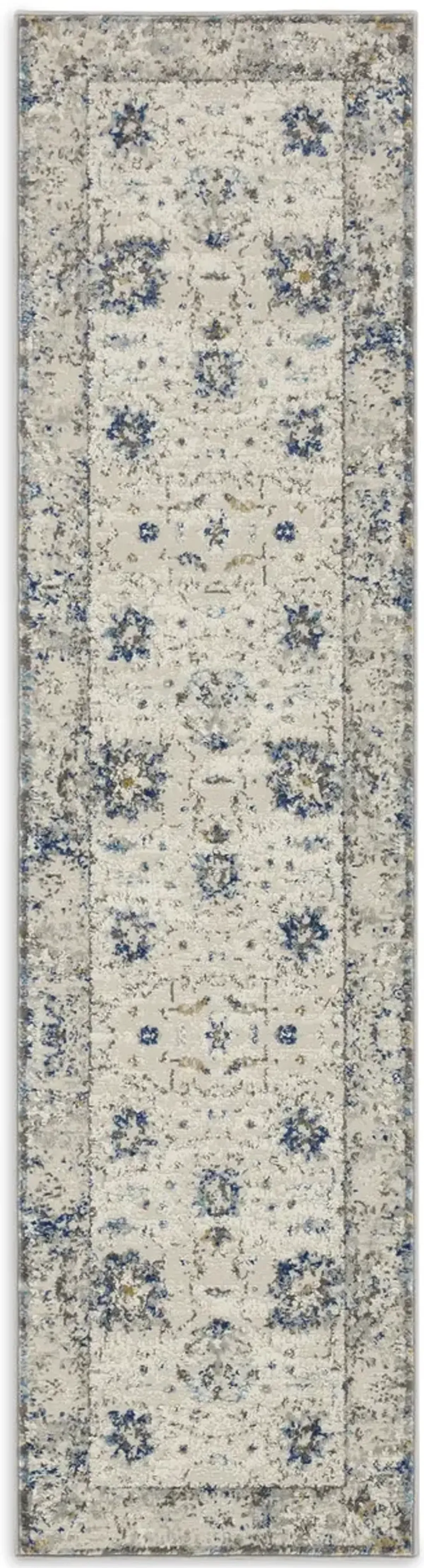 Cleopatra Fenton Evesham Grey Dark Blue - 2 0  X 8 0 