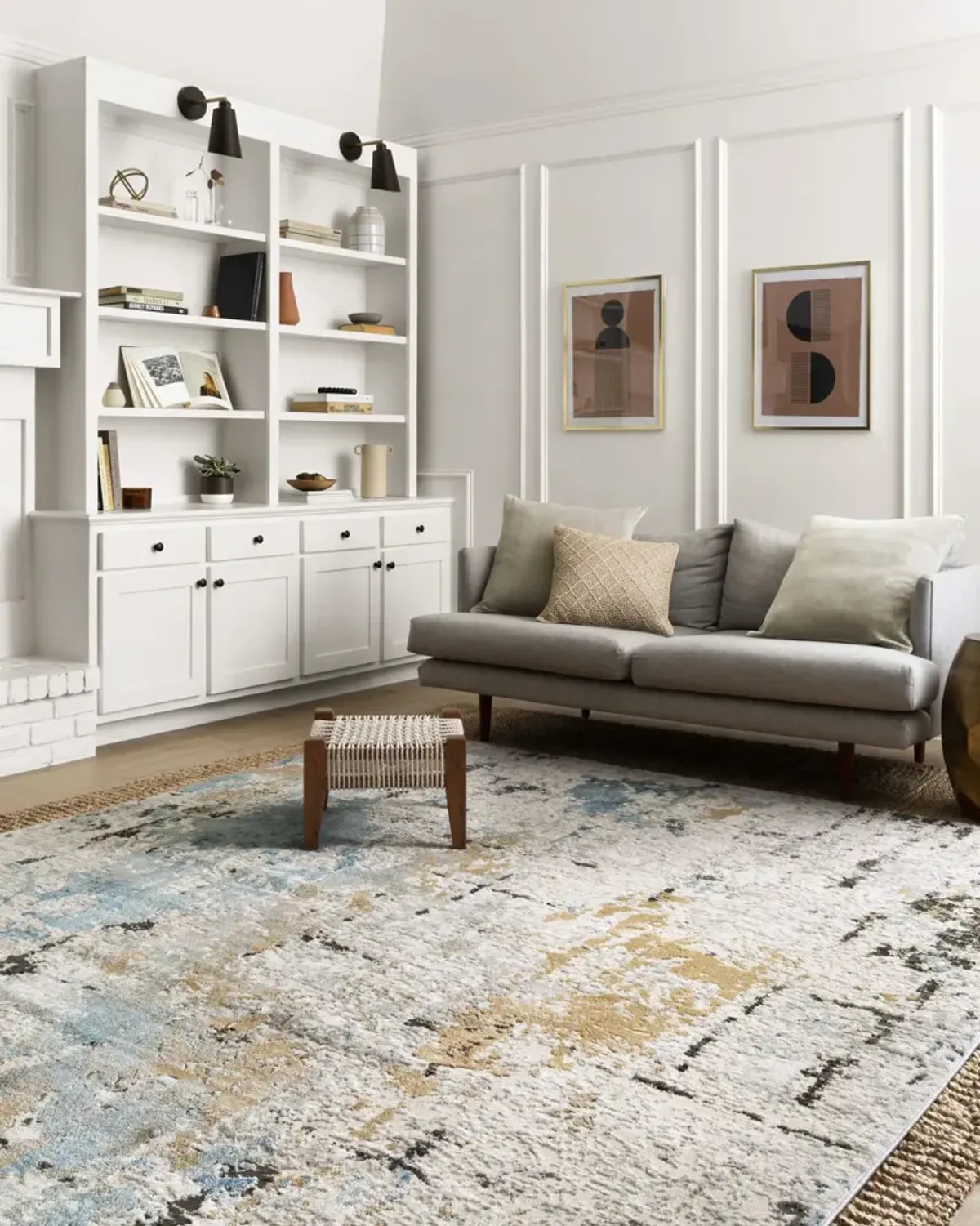 Alchemy Stone Slate Area Rug 