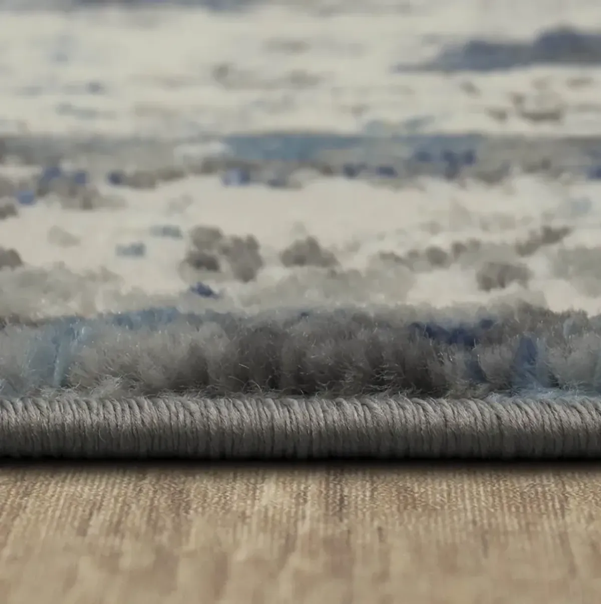 Cleopatra Fenton Evesham Grey Dark Blue - 5 3  X 8 0 