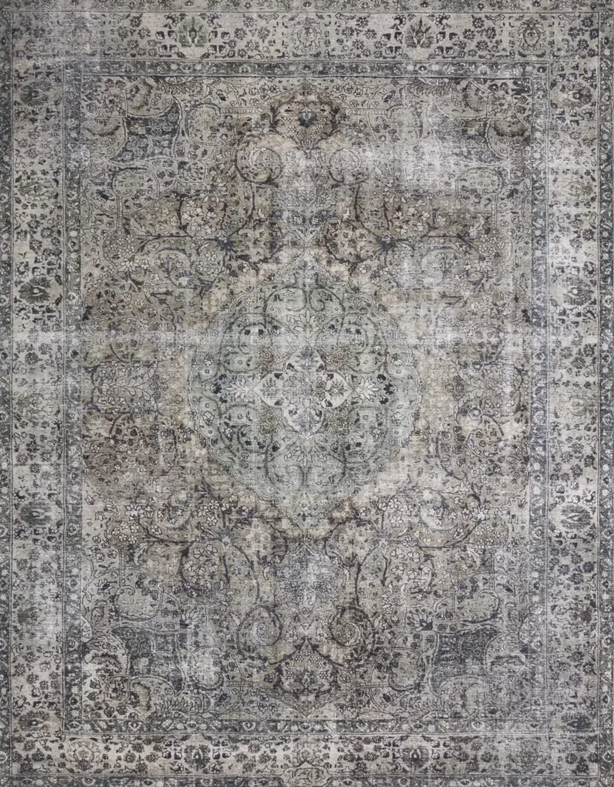Layla Taupe Stone Area Rug - 5 0  X 7 6 