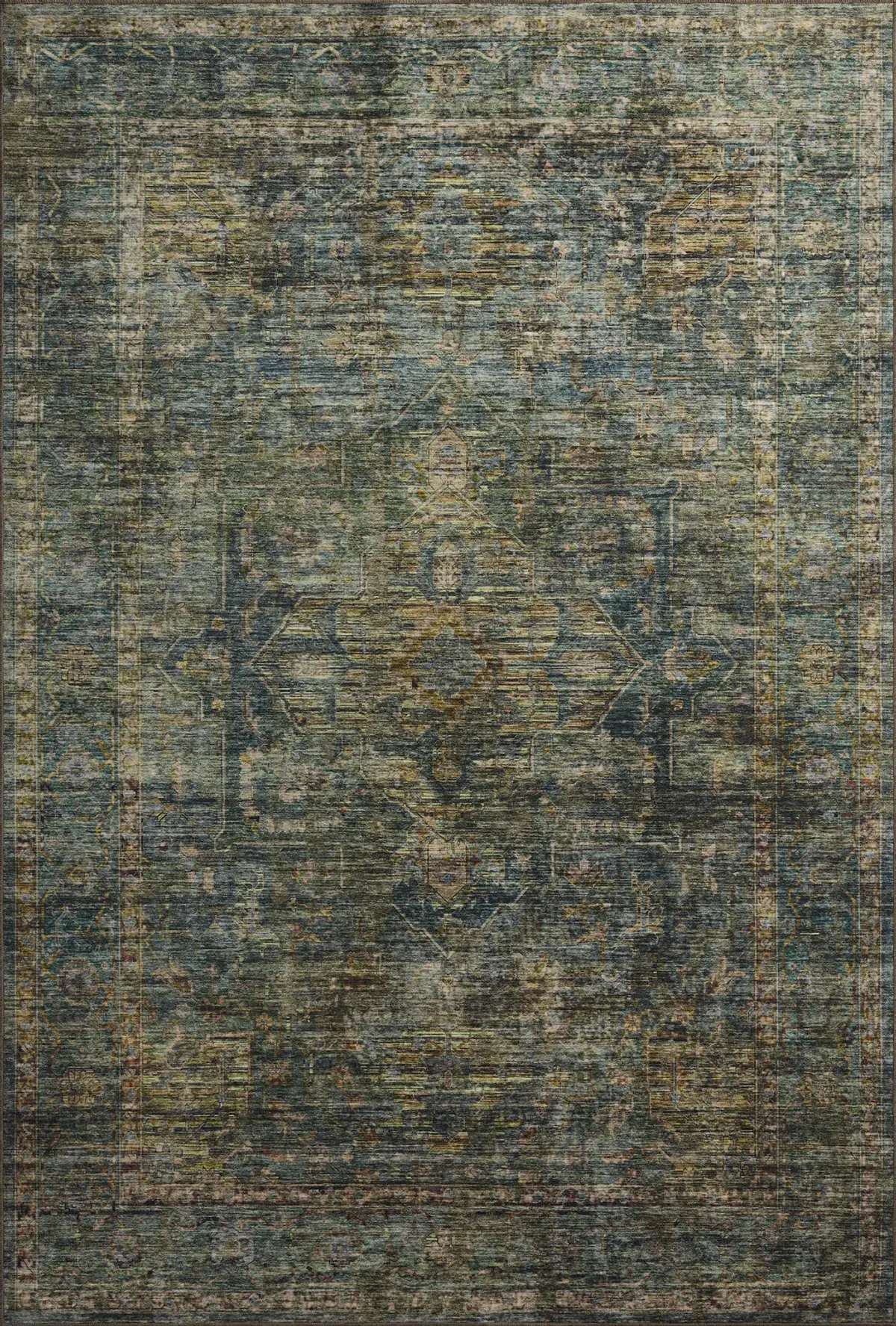 Aniston Lagoon Multi Area Rug - 5 0  X 7 6 