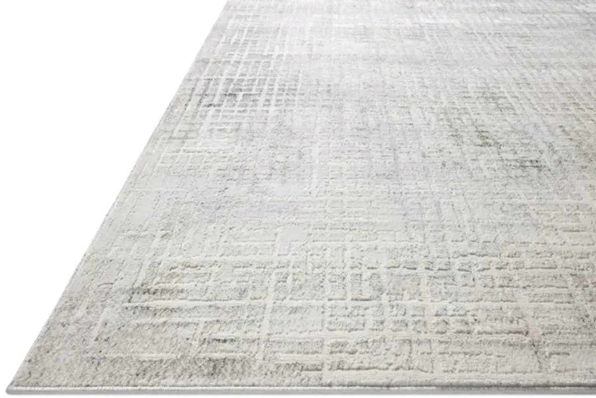Hollis Ivory Stone Area Rug - 5 3  X 7 6 
