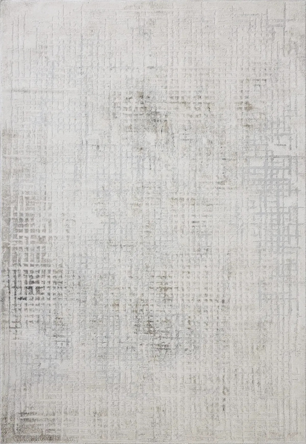 Hollis Ivory Stone Area Rug - 5 3  X 7 6 