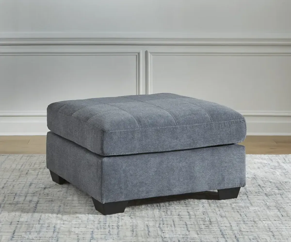 Cassidy Ottoman - Denim