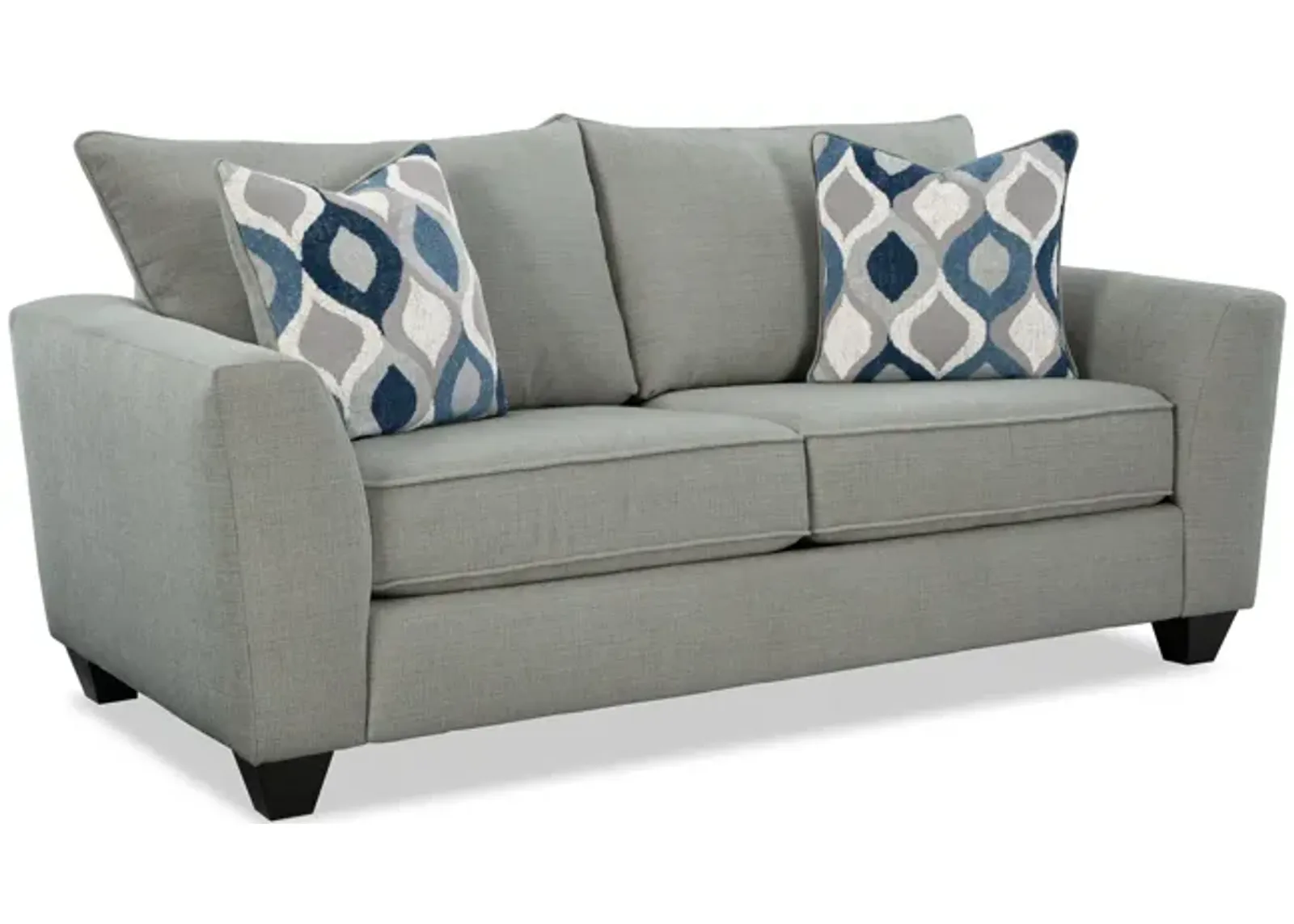 Monroe Full Sleeper Loveseat - Grey