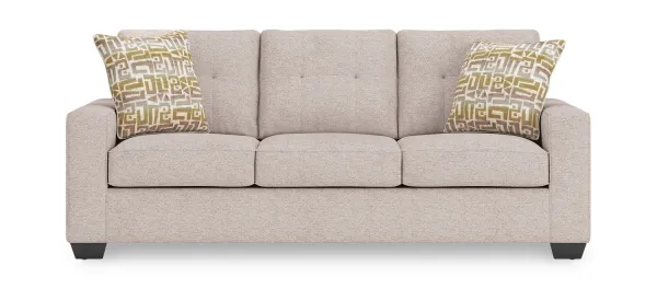 Ellie Queen Sleeper Sofa - Stone