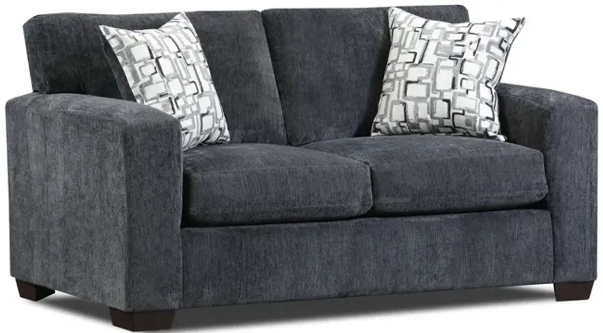 Crew Loveseat - Charcoal