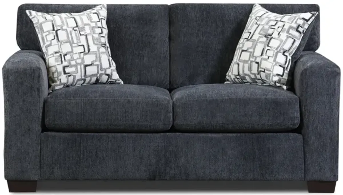 Crew Loveseat - Charcoal