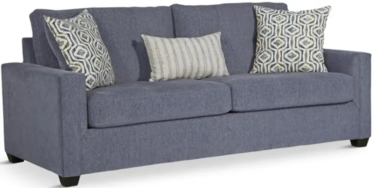 Cullen Queen Sleeper Sofa - Denim