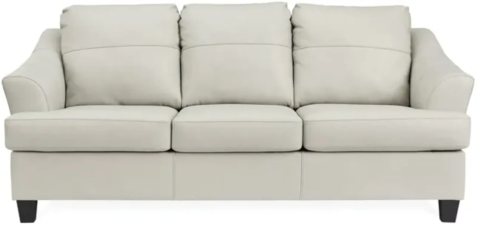 Merida Leather Sofa - Coconut