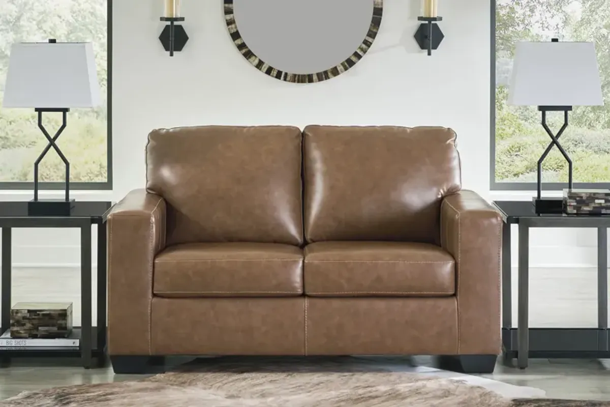 Mulan Leather Loveseat