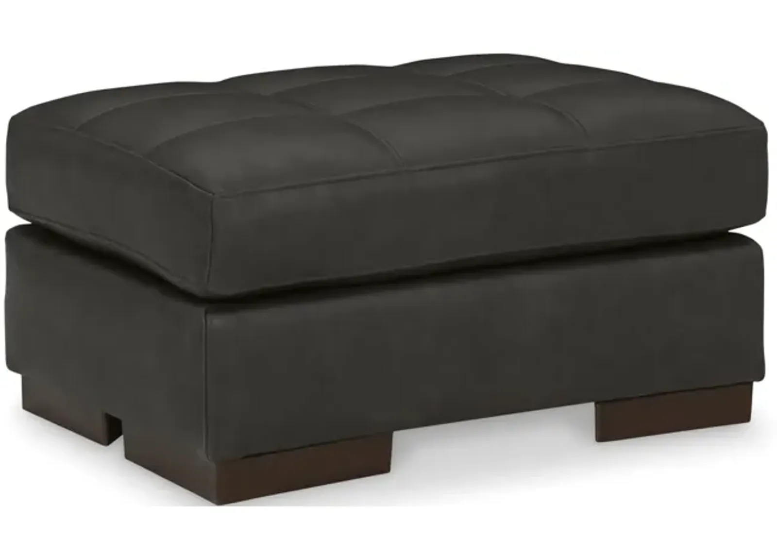 Tiana Leather Ottoman