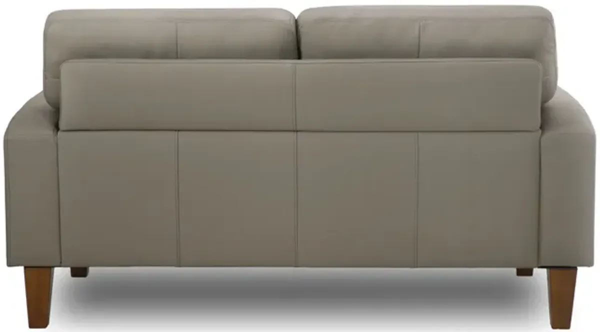 Bethel Leather Loveseat