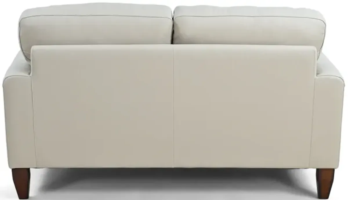 Vader Leather Loveseat